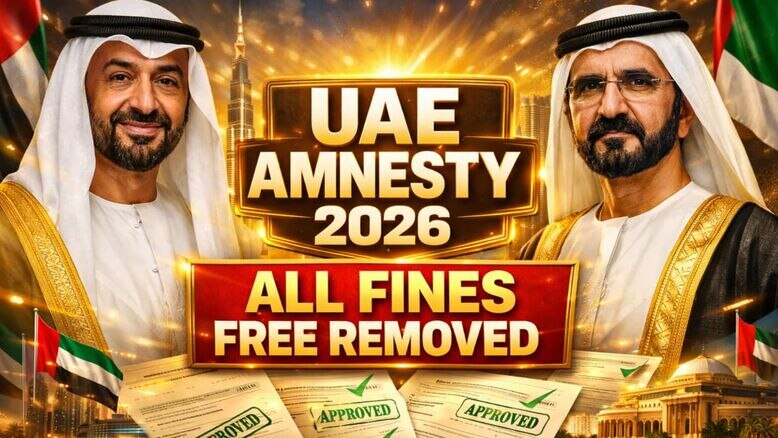 UAE Amnesty Scheme 2026: How To Check & Remove UAE All Types Of Fines